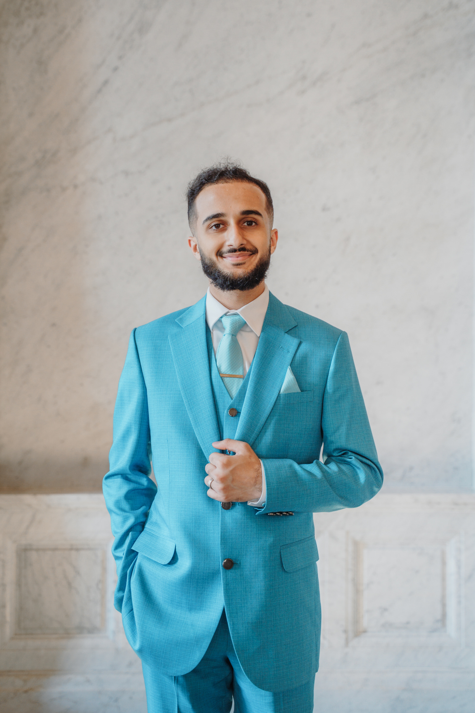 Portrait photo of Hamad Saad, CEO of Decima Technologies